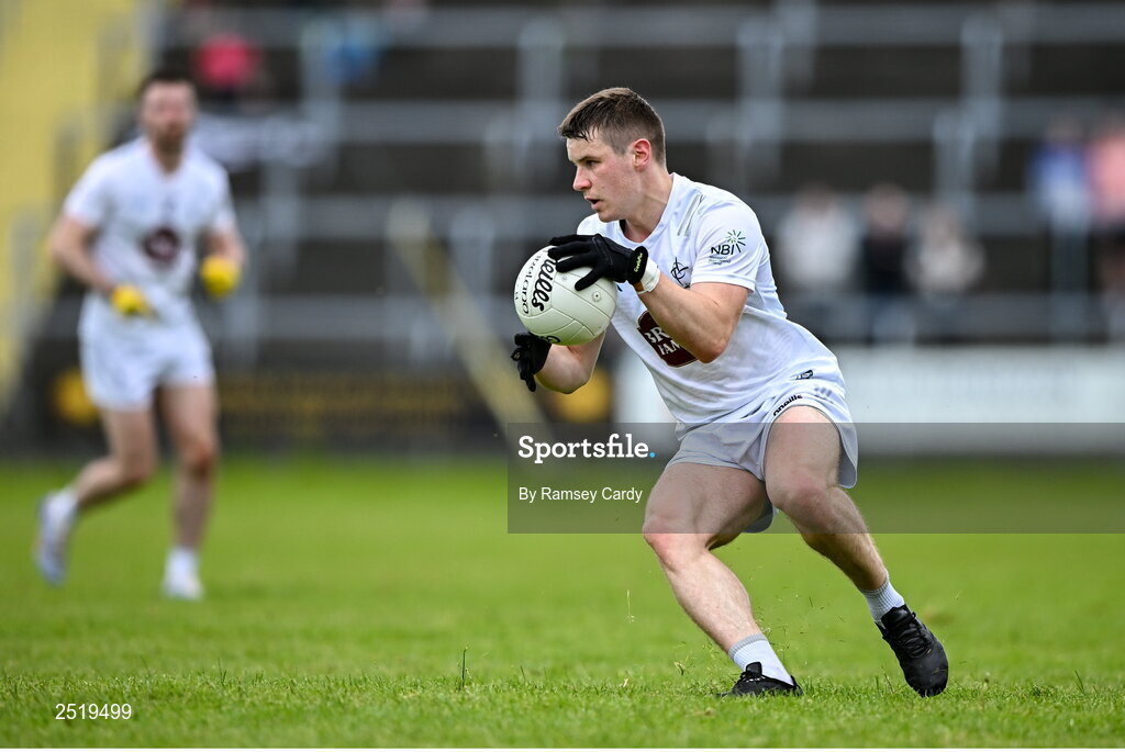 21 May 2023; Jack Sargent of Kildare during the GAA Football All-Ireland Senior Championship Round 1 match between Sligo and Kildare at Markievicz Park in Sligo. Photo by Ramsey Cardy/Sportsfile