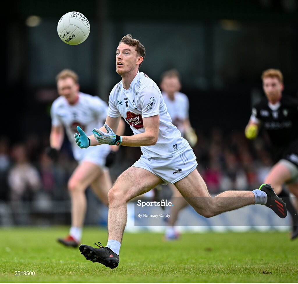 21 May 2023; Paddy McDermott of Kildare during the GAA Football All-Ireland Senior Championship Round 1 match between Sligo and Kildare at Markievicz Park in Sligo. Photo by Ramsey Cardy/Sportsfile