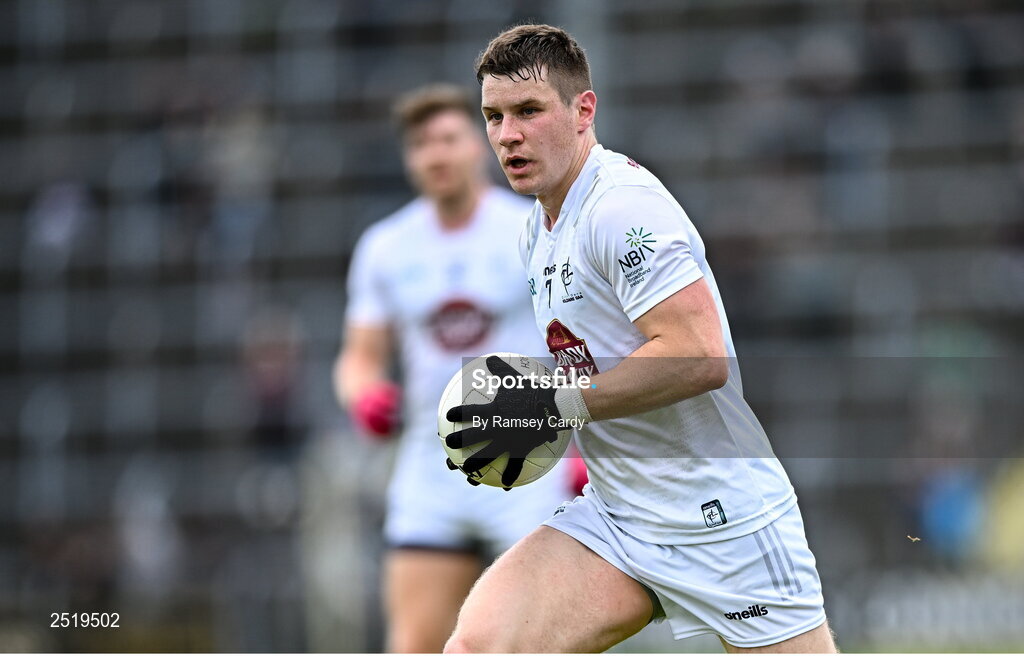 21 May 2023; Jack Sargent of Kildare during the GAA Football All-Ireland Senior Championship Round 1 match between Sligo and Kildare at Markievicz Park in Sligo. Photo by Ramsey Cardy/Sportsfile