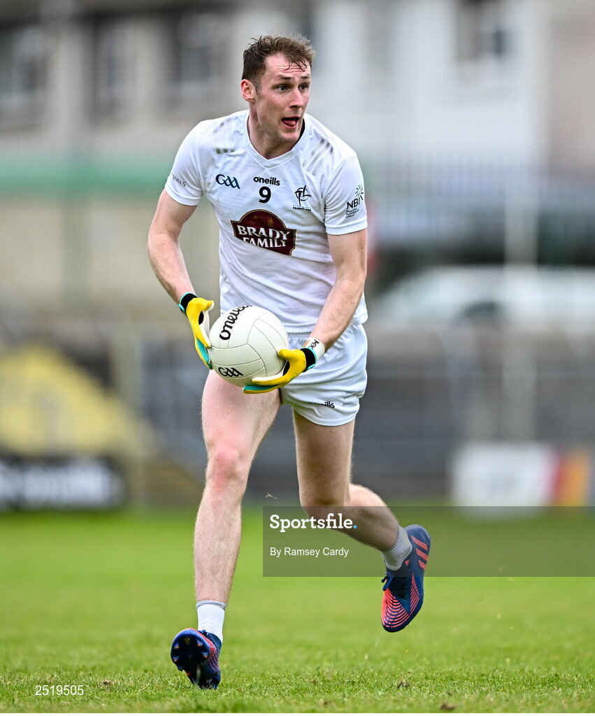 21 May 2023; Aaron Masterson of Kildare during the GAA Football All-Ireland Senior Championship Round 1 match between Sligo and Kildare at Markievicz Park in Sligo. Photo by Ramsey Cardy/Sportsfile