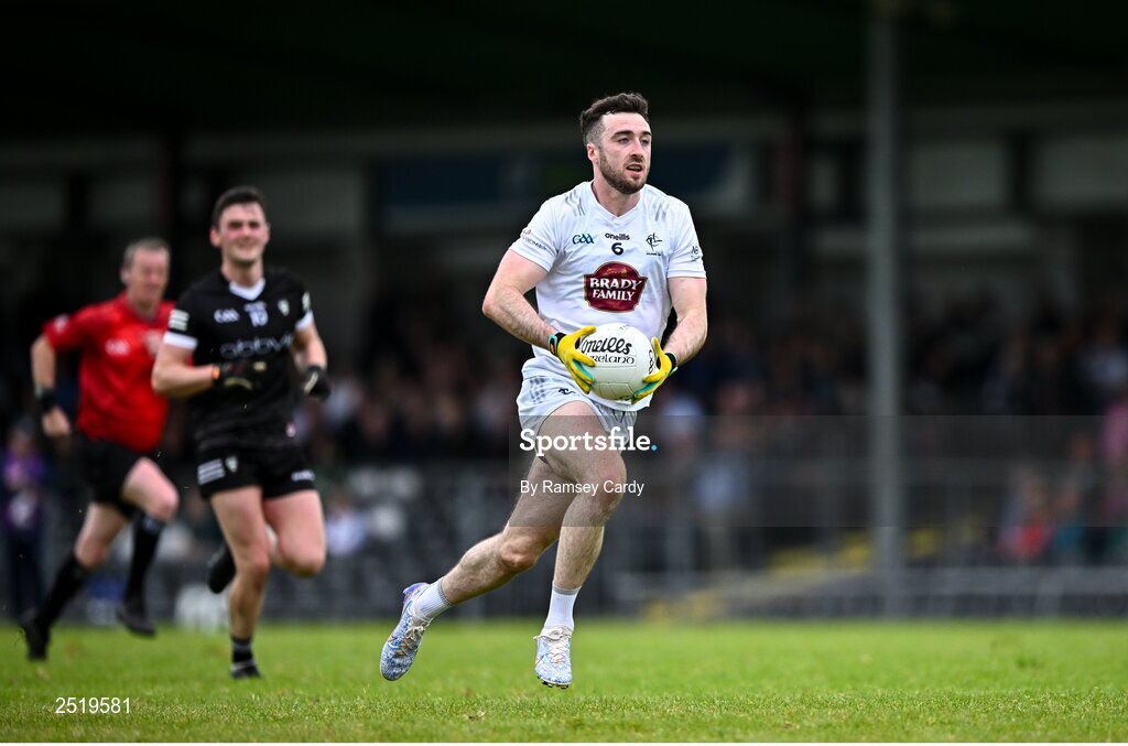 21 May 2023; Kevin Flynn of Kildare during the GAA Football All-Ireland Senior Championship Round 1 match between Sligo and Kildare at Markievicz Park in Sligo. Photo by Ramsey Cardy/Sportsfile