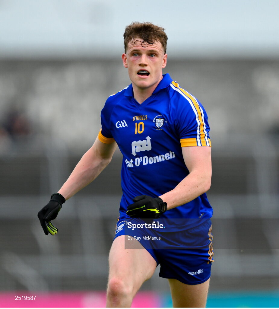 20 May 2023; Daniel Walsh of Clare during the GAA Football All-Ireland Senior Championship Round 1 match between Clare and Donegal at Cusack Park in Ennis, Clare. Photo by Ray McManus/Sportsfile