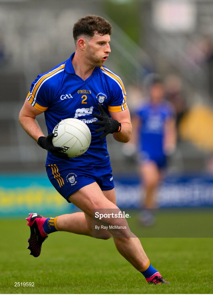 20 May 2023; Ronan Lanigan of Clare during the GAA Football All-Ireland Senior Championship Round 1 match between Clare and Donegal at Cusack Park in Ennis, Clare. Photo by Ray McManus/Sportsfile