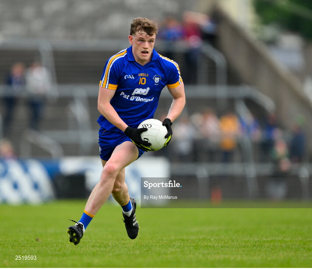 20 May 2023; Daniel Walsh of Clare during the GAA Football All-Ireland Senior Championship Round 1 match between Clare and Donegal at Cusack Park in Ennis, Clare. Photo by Ray McManus/Sportsfile