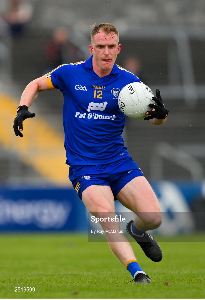 20 May 2023; Pearse Lillis of Clare during the GAA Football All-Ireland Senior Championship Round 1 match between Clare and Donegal at Cusack Park in Ennis, Clare. Photo by Ray McManus/Sportsfile