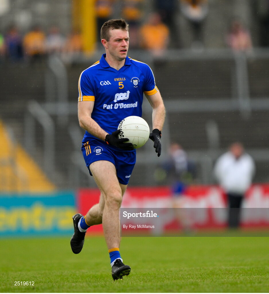 20 May 2023; Ciaran Russell of Clare during the GAA Football All-Ireland Senior Championship Round 1 match between Clare and Donegal at Cusack Park in Ennis, Clare. Photo by Ray McManus/Sportsfile