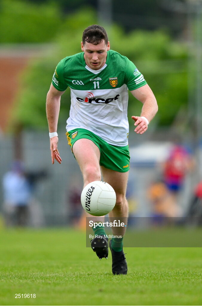20 May 2023; Jamie Brennan of Donegal during the GAA Football All-Ireland Senior Championship Round 1 match between Clare and Donegal at Cusack Park in Ennis, Clare. Photo by Ray McManus/Sportsfile