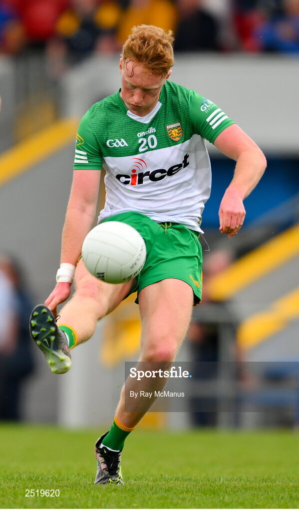 20 May 2023; Oisin Gallen of Donegal during the GAA Football All-Ireland Senior Championship Round 1 match between Clare and Donegal at Cusack Park in Ennis, Clare. Photo by Ray McManus/Sportsfile