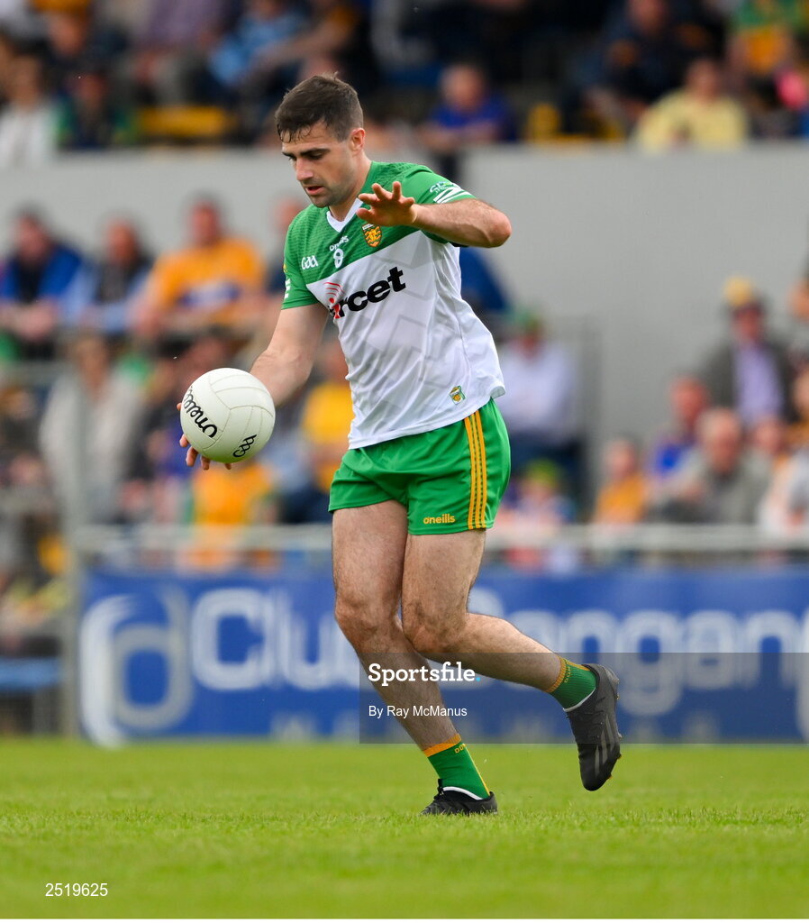 20 May 2023; Caolan McGonagle of Donegal during the GAA Football All-Ireland Senior Championship Round 1 match between Clare and Donegal at Cusack Park in Ennis, Clare. Photo by Ray McManus/Sportsfile