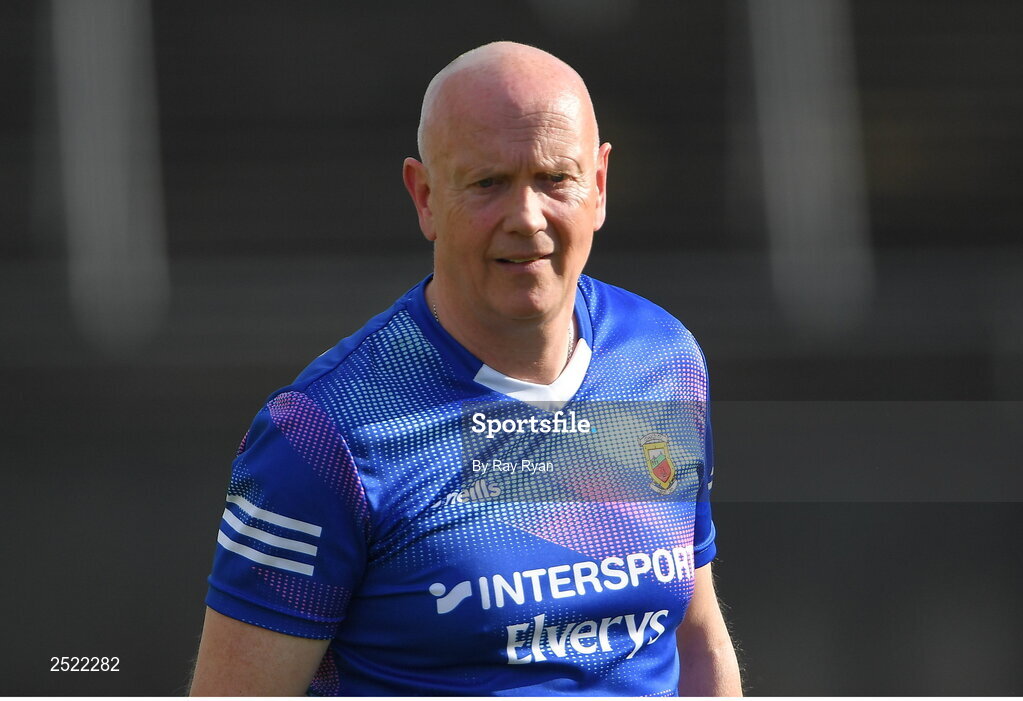 26 May 2023; Mayo manager Sean Deane before the 2023 Electric Ireland Connacht GAA Football Minor Championship Final between Galway and Mayo at Tuam Stadium in Galway. Photo by Ray Ryan/Sportsfile