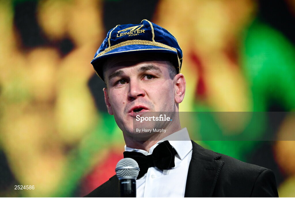 28 May 2023; Jonathan Sexton during Leinster Rugby Awards Ball, which took place at The Clayton Hotel Burlington Road in Dublin, was a celebration of the 2022/23 Leinster Rugby season. Photo by Harry Murphy/Sportsfile