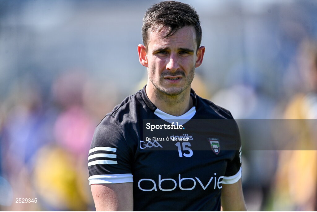 4 June 2023; Niall Murphy of Sligo after his side's defeat in the GAA Football All-Ireland Senior Championship Round 2 match between Roscommon and Sligo at Dr Hyde Park in Roscommon. Photo by Piaras Ó Mídheach/Sportsfile