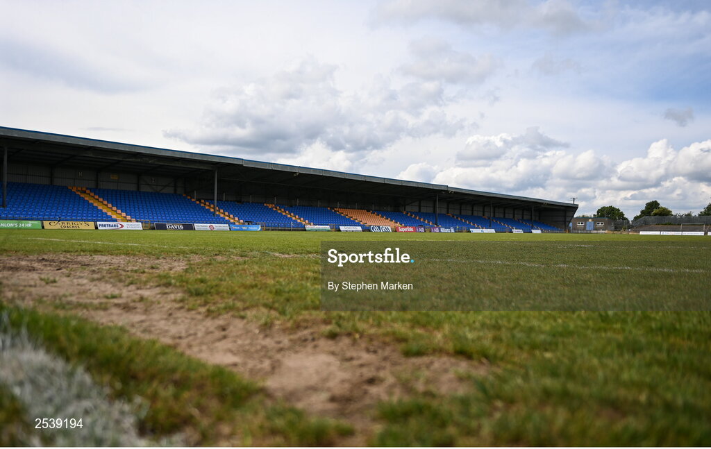 17 June 2023; A general view of Glennon Brothers Pearse Park before the GAA Football All-Ireland Senior Championship Round 3 match between Derry and Clare at Glennon Brothers Pearse Park in Longford. Photo by Stephen Marken/Sportsfile