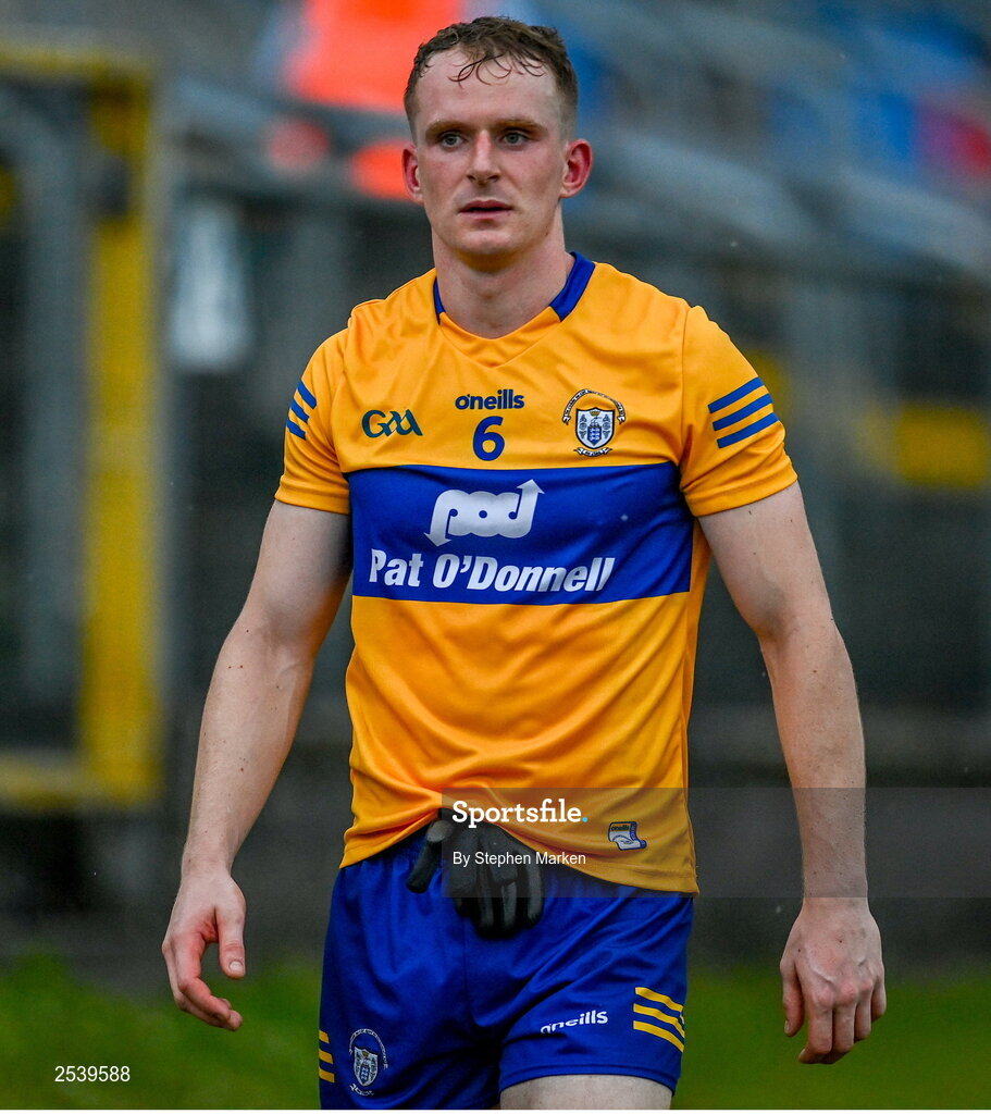 17 June 2023;Pearse Lillis of Clare after the GAA Football All-Ireland Senior Championship Round 3 match between Derry and Clare at Glennon Brothers Pearse Park in Longford. Photo by Stephen Marken/Sportsfile