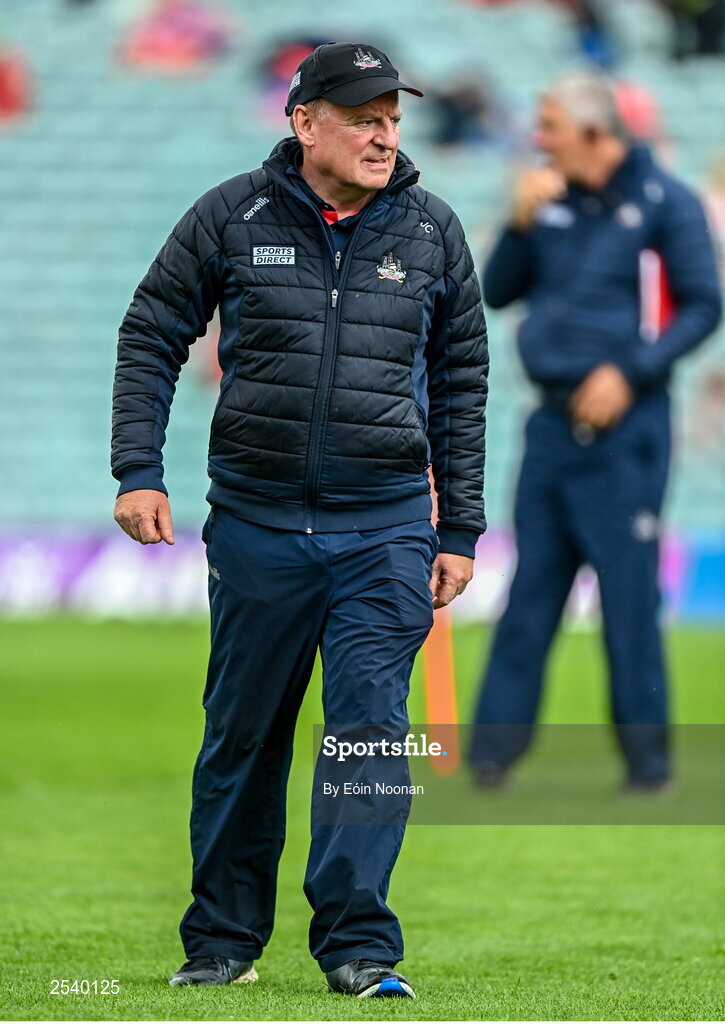 18 June 2023; Cork manager John Cleary before the GAA Football All-Ireland Senior Championship Round 3 match between Cork and Mayo at TUS Gaelic Grounds in Limerick. Photo by Eóin Noonan/Sportsfile
