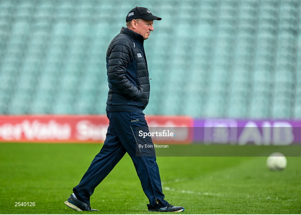 18 June 2023; Cork manager John Cleary before the GAA Football All-Ireland Senior Championship Round 3 match between Cork and Mayo at TUS Gaelic Grounds in Limerick. Photo by Eóin Noonan/Sportsfile
