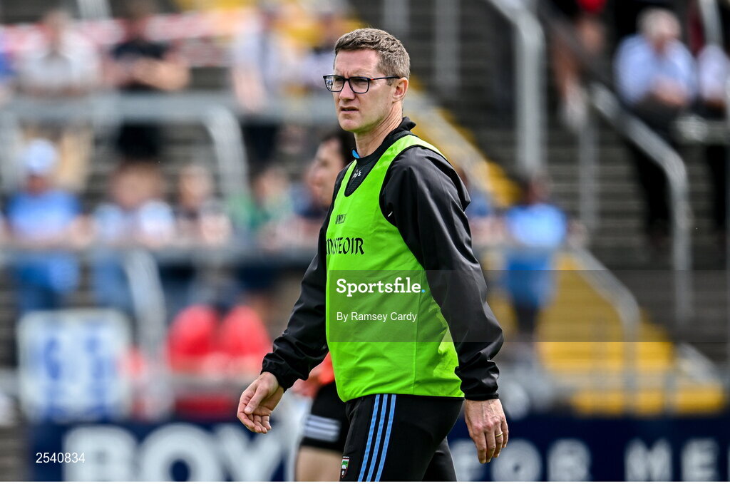 18 June 2023; Sligo manager Tony McEntee before the GAA Football All-Ireland Senior Championship Round 3 match between Dublin and Sligo at Kingspan Breffni in Cavan. Photo by Ramsey Cardy/Sportsfile