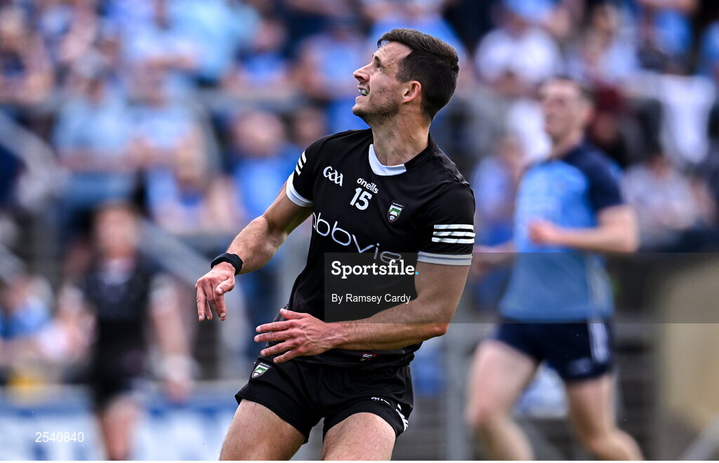 18 June 2023; Niall Murphy of Sligo during the GAA Football All-Ireland Senior Championship Round 3 match between Dublin and Sligo at Kingspan Breffni in Cavan. Photo by Ramsey Cardy/Sportsfile