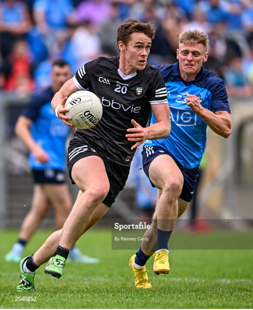 18 June 2023; Gerard O'Kelly Lynch of Sligo during the GAA Football All-Ireland Senior Championship Round 3 match between Dublin and Sligo at Kingspan Breffni in Cavan. Photo by Ramsey Cardy/Sportsfile
