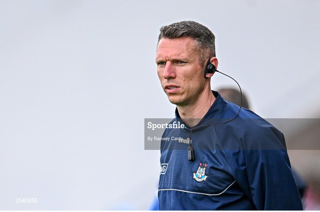 18 June 2023; Dublin selector Darren Daly during the GAA Football All-Ireland Senior Championship Round 3 match between Dublin and Sligo at Kingspan Breffni in Cavan. Photo by Ramsey Cardy/Sportsfile