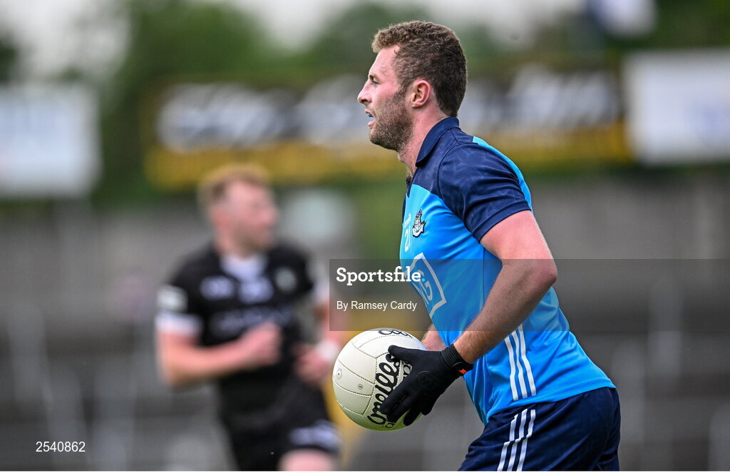 18 June 2023; Jack McCaffrey of Dublin during the GAA Football All-Ireland Senior Championship Round 3 match between Dublin and Sligo at Kingspan Breffni in Cavan. Photo by Ramsey Cardy/Sportsfile