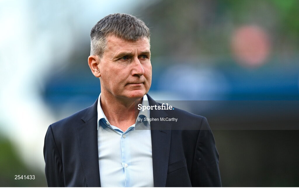 19 June 2023; Republic of Ireland manager Stephen Kenny before the UEFA EURO 2024 Championship qualifying group B match between Republic of Ireland and Gibraltar at the Aviva Stadium in Dublin. Photo by Stephen McCarthy/Sportsfile