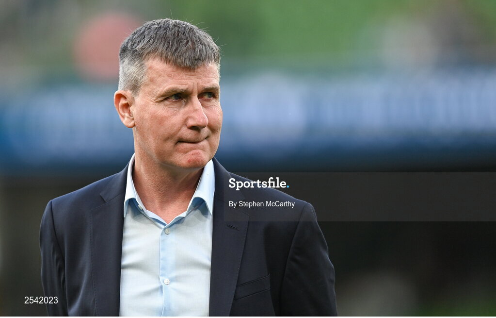 19 June 2023; Republic of Ireland manager Stephen Kenny before the UEFA EURO 2024 Championship qualifying group B match between Republic of Ireland and Gibraltar at the Aviva Stadium in Dublin. Photo by Stephen McCarthy/Sportsfile