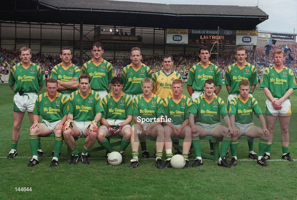 21 August 1994; Leitrim team. Bank of Ireland Football Championship Semi Final. Dublin v Leitrim. Croke Park. Dublin. Picture credit; Ray McManus / SPORTSFILE
