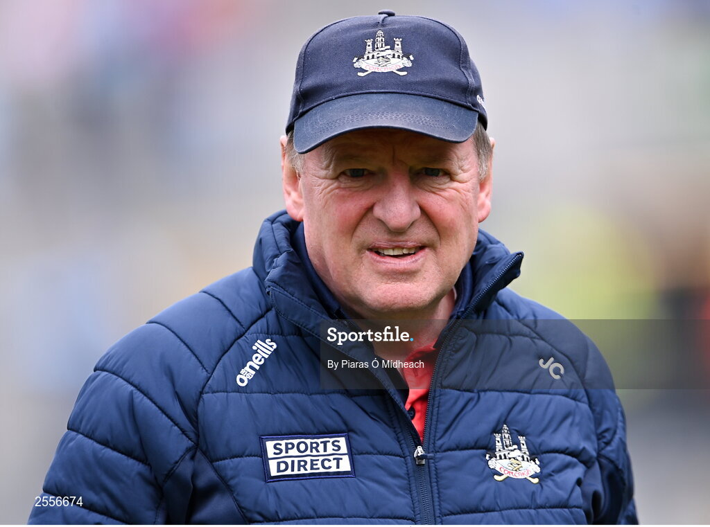 2 July 2023; Cork manager John Cleary before the GAA Football All-Ireland Senior Championship quarter-final match between Derry and Cork at Croke Park in Dublin. Photo by Piaras Ó Mídheach/Sportsfile