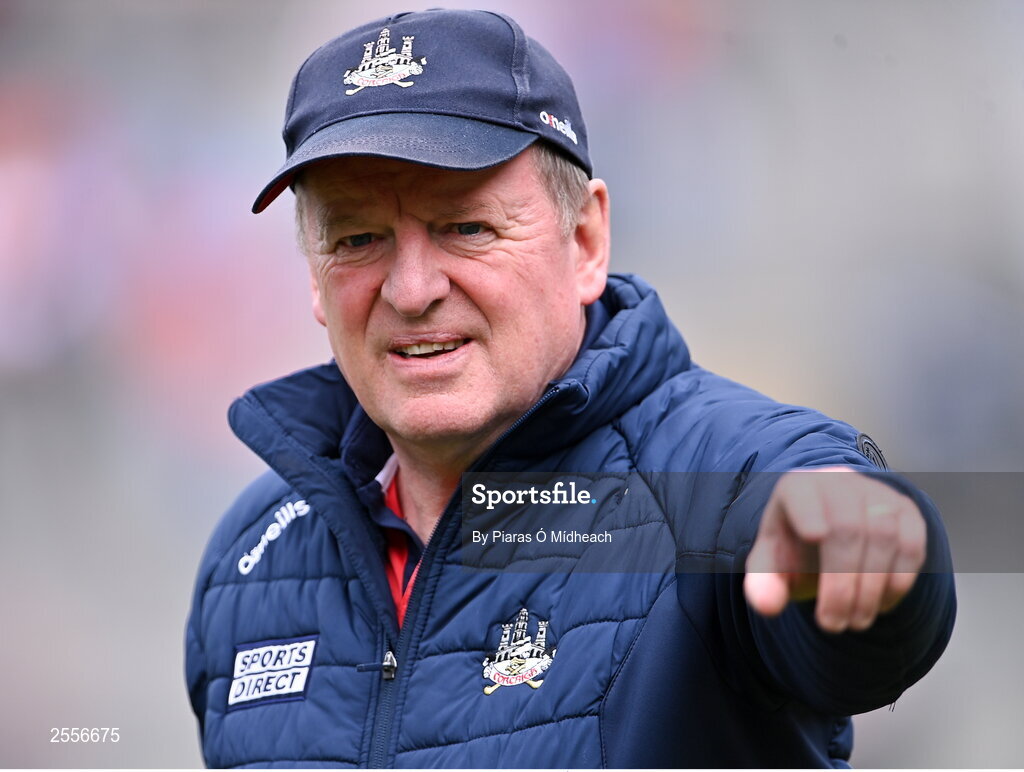 2 July 2023; Cork manager John Cleary before the GAA Football All-Ireland Senior Championship quarter-final match between Derry and Cork at Croke Park in Dublin. Photo by Piaras Ó Mídheach/Sportsfile