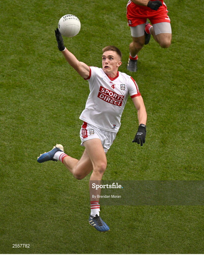 2 July 2023; Tommy Walsh of Cork during the GAA Football All-Ireland Senior Championship quarter-final match between Derry and Cork at Croke Park in Dublin. Photo by Brendan Moran/Sportsfile