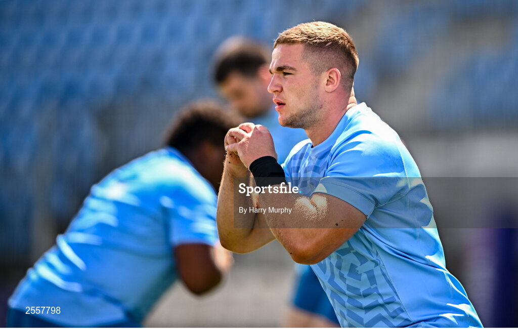 3 July 2023; Scott Penny during a Leinster Rugby squad training session at Energia Park in Dublin. Photo by Harry Murphy/Sportsfile