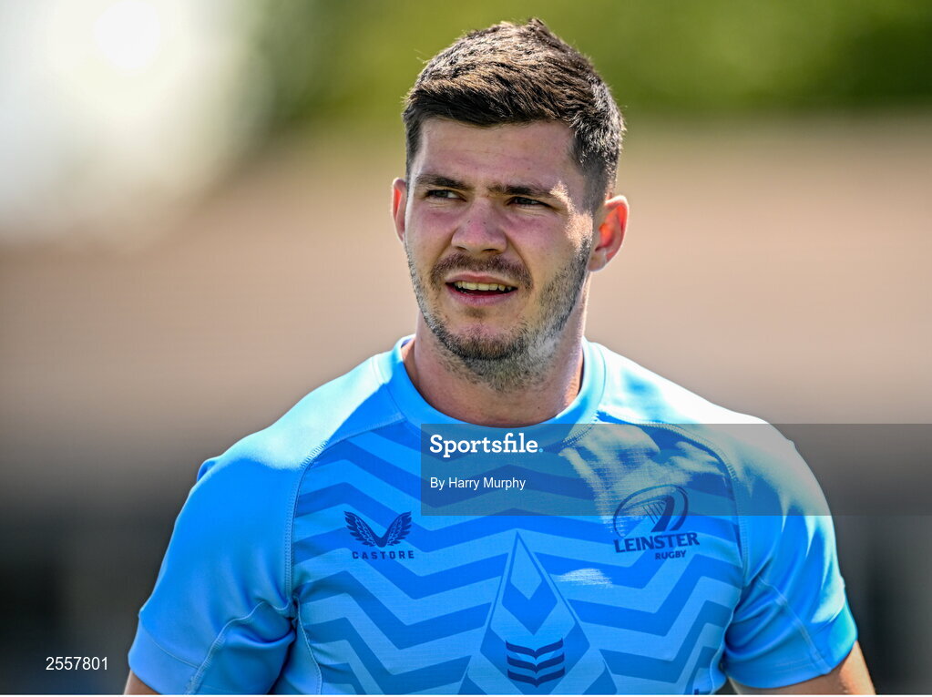 3 July 2023; Chris Cosgrave during a Leinster Rugby squad training session at Energia Park in Dublin. Photo by Harry Murphy/Sportsfile