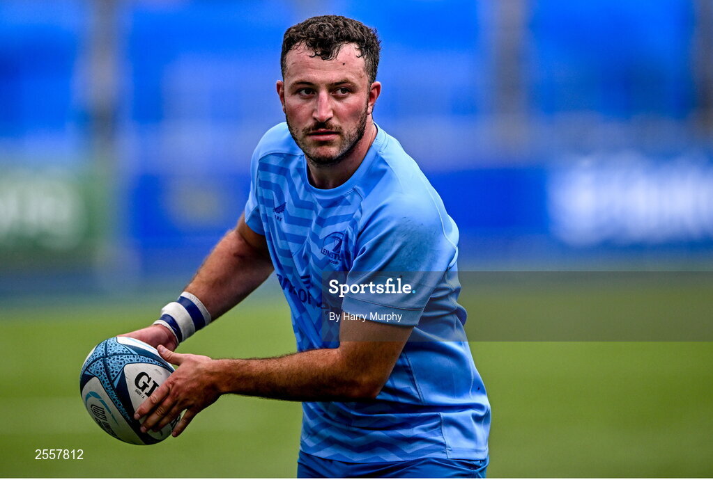 3 July 2023; Will Connors during a Leinster Rugby squad training session at Energia Park in Dublin. Photo by Harry Murphy/Sportsfile