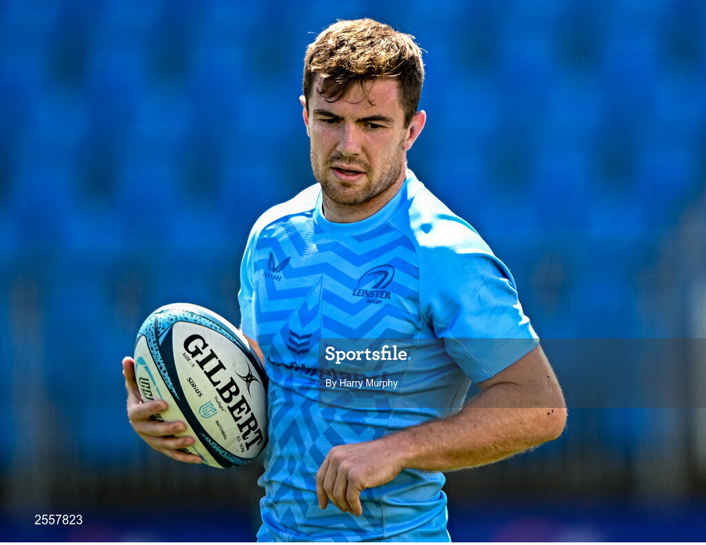 3 July 2023; Luke McGrath during a Leinster Rugby squad training session at Energia Park in Dublin. Photo by Harry Murphy/Sportsfile
