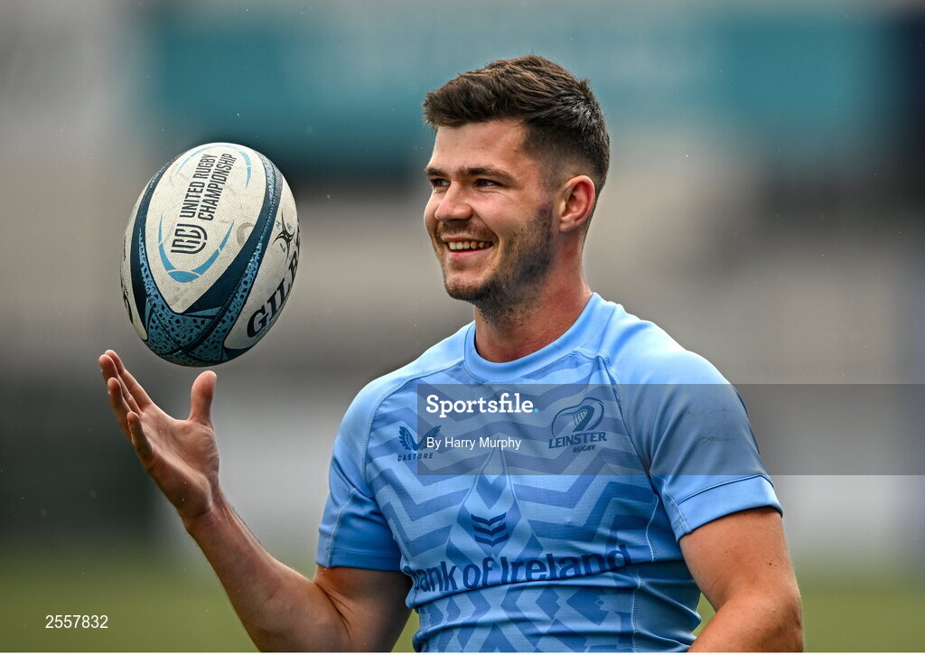 3 July 2023; Chris Cosgrave during a Leinster Rugby squad training session at Energia Park in Dublin. Photo by Harry Murphy/Sportsfile