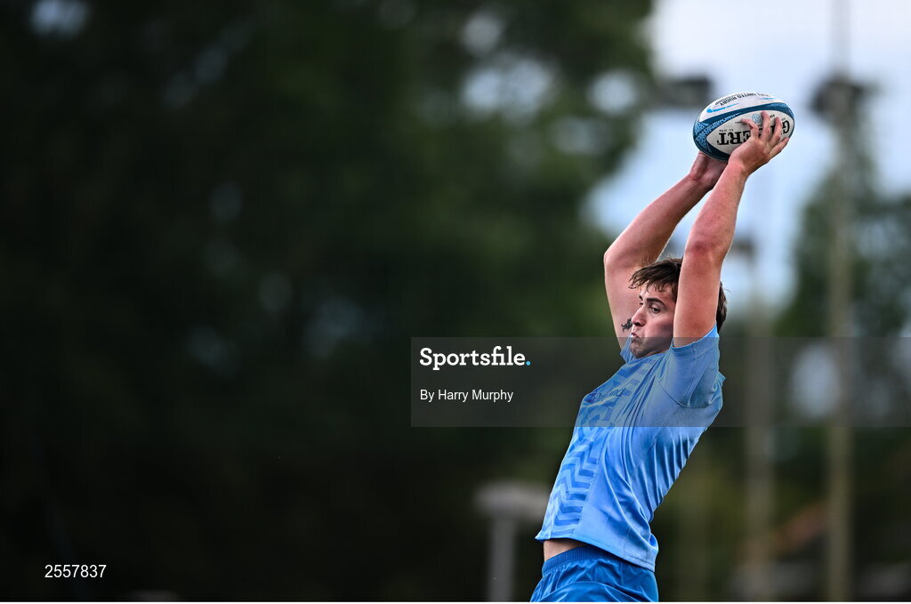 3 July 2023; Brian Deeny during a Leinster Rugby squad training session at Energia Park in Dublin. Photo by Harry Murphy/Sportsfile