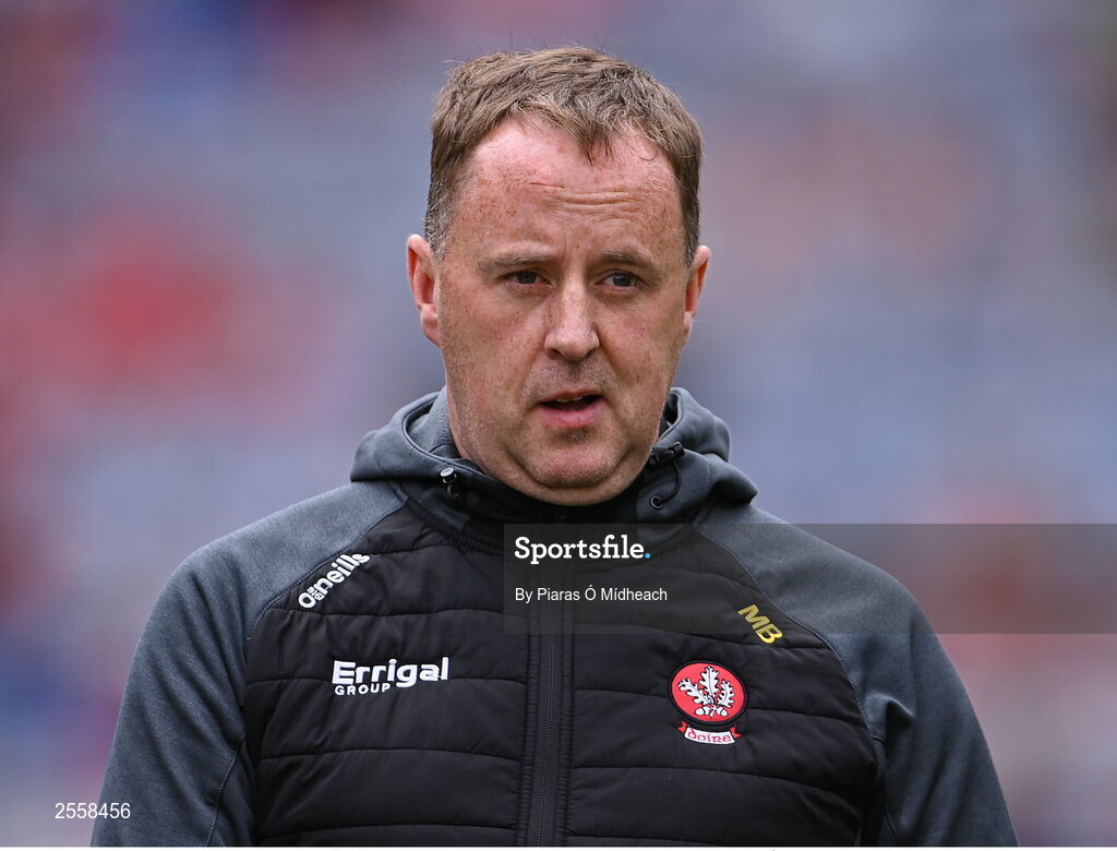 2 July 2023; Derry selector Martin Boyle before the GAA Football All-Ireland Senior Championship quarter-final match between Derry and Cork at Croke Park in Dublin. Photo by Piaras Ó Mídheach/Sportsfile