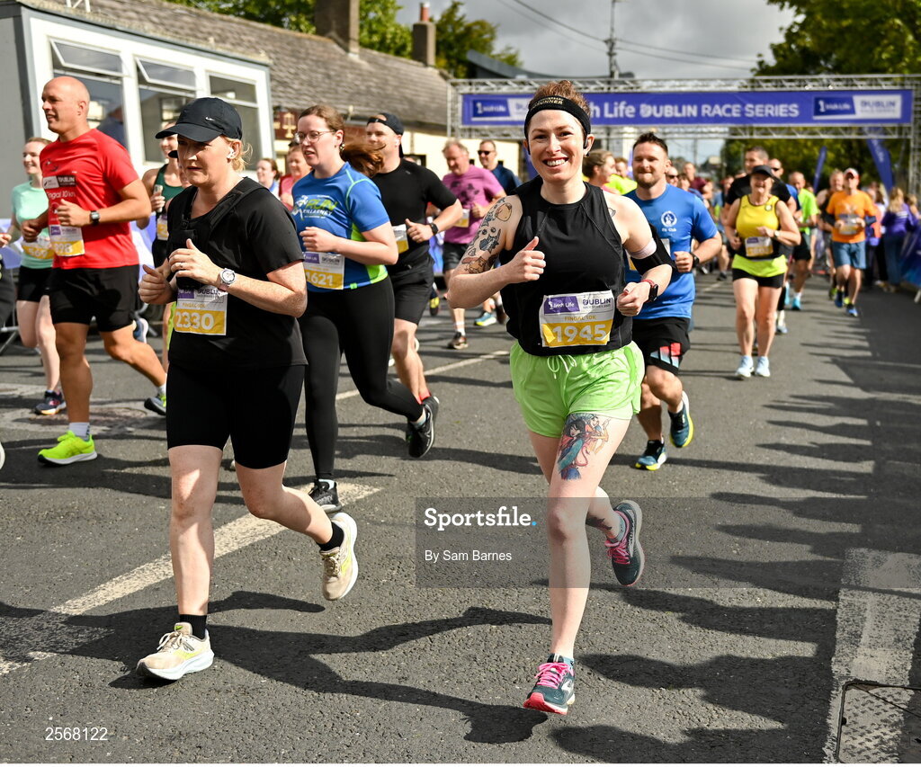 16 July 2023; Amy Jack from Dublin during the 2023 Irish Life Dublin Race Series-Fingal 10km which took place on Sunday 16th of July at Swords in Dublin. Photo by Sam Barnes/Sportsfile