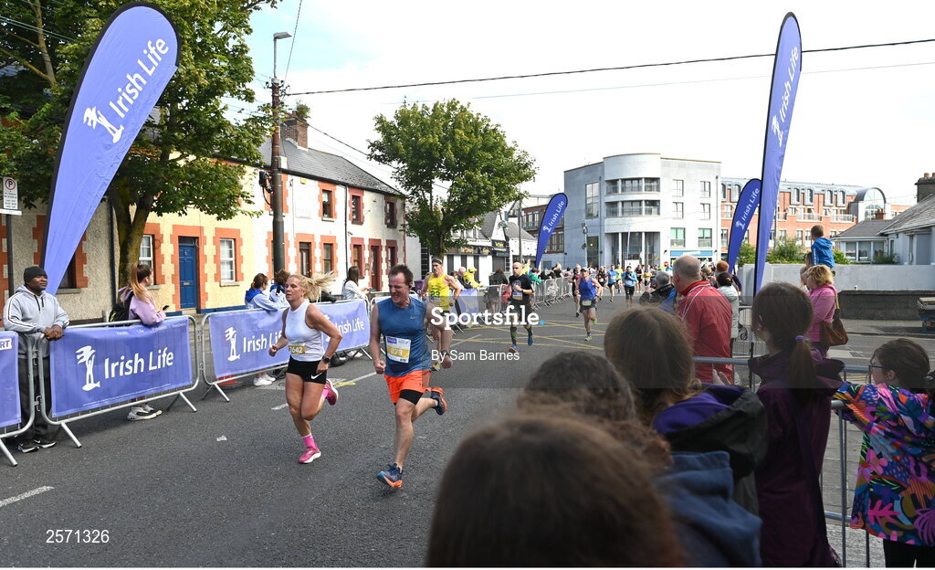16 July 2023; A general view during the 2023 Irish Life Dublin Race Series-Fingal 10km which took place on Sunday 16th of July at Swords in Dublin. Photo by Sam Barnes/Sportsfile
