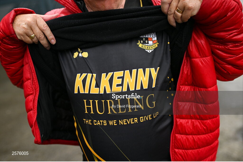 23 July 2023; Kilkenny supporter Martin Roe from Ballyfoyle, Kilkenny before the GAA Hurling All-Ireland Senior Championship final match between Kilkenny and Limerick at Croke Park in Dublin. Photo by David Fitzgerald/Sportsfile