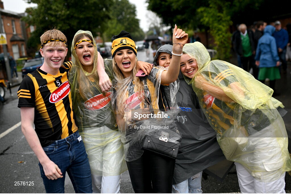 23 July 2023; Kilkenny supporters before the GAA Hurling All-Ireland Senior Championship final match between Kilkenny and Limerick at Croke Park in Dublin. Photo by David Fitzgerald/Sportsfile