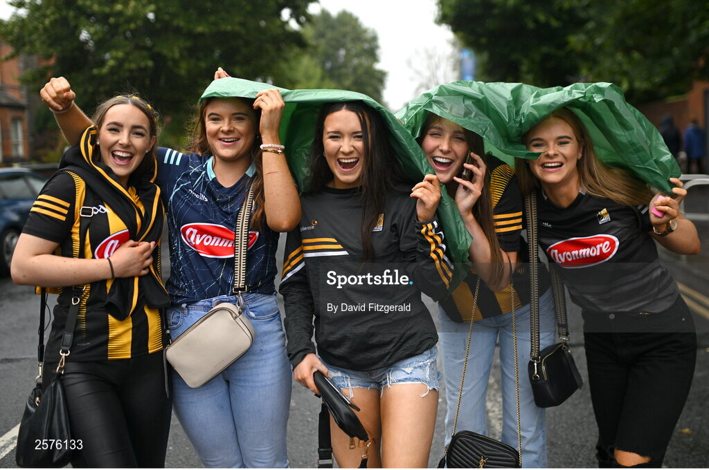 23 July 2023; Kilkenny supporters before the GAA Hurling All-Ireland Senior Championship final match between Kilkenny and Limerick at Croke Park in Dublin. Photo by David Fitzgerald/Sportsfile