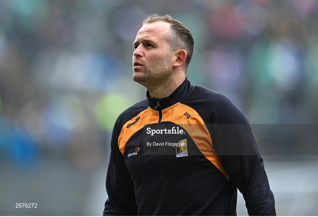 23 July 2023; Pádraig Walsh of Kilkenny walks the pitch before the GAA Hurling All-Ireland Senior Championship final match between Kilkenny and Limerick at Croke Park in Dublin. Photo by David Fitzgerald/Sportsfile