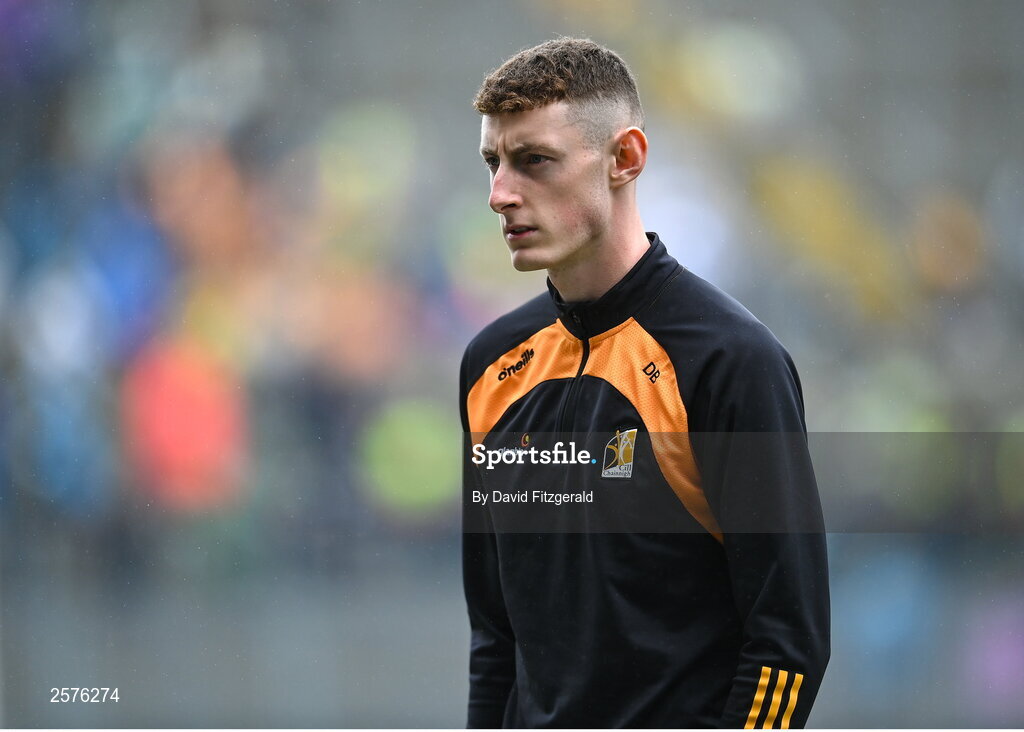 23 July 2023; David Blanchfield of Kilkenny before the GAA Hurling All-Ireland Senior Championship final match between Kilkenny and Limerick at Croke Park in Dublin. Photo by David Fitzgerald/Sportsfile