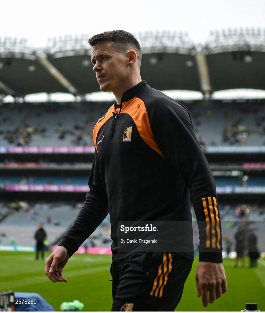23 July 2023; TJ Reid of Kilkenny before the GAA Hurling All-Ireland Senior Championship final match between Kilkenny and Limerick at Croke Park in Dublin. Photo by David Fitzgerald/Sportsfile