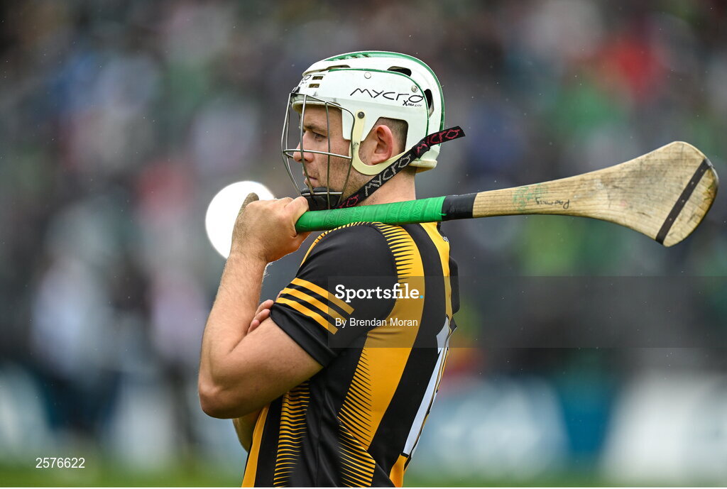 23 July 2023; Pádraig Walsh of Kilkenny dejected after GAA Hurling All-Ireland Senior Championship final match between Kilkenny and Limerick at Croke Park in Dublin. Photo by Brendan Moran/Sportsfile