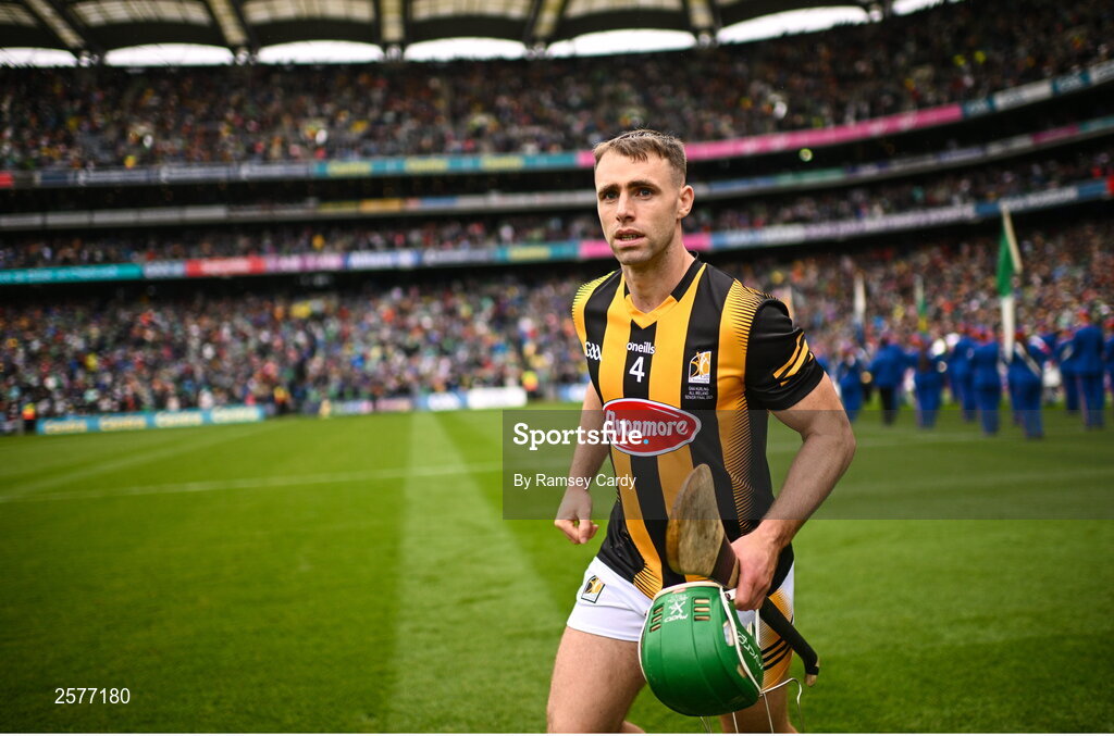 23 July 2023; Tommy Walsh of Kilkenny before the GAA Hurling All-Ireland Senior Championship final match between Kilkenny and Limerick at Croke Park in Dublin. Photo by Ramsey Cardy/Sportsfile