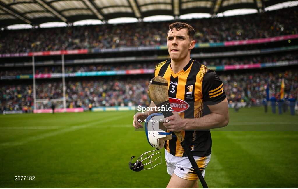 23 July 2023; Huw Lawlor of Kilkenny before the GAA Hurling All-Ireland Senior Championship final match between Kilkenny and Limerick at Croke Park in Dublin. Photo by Ramsey Cardy/Sportsfile