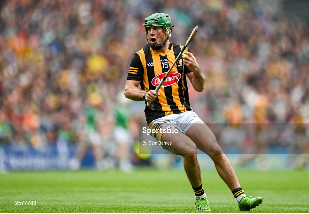 23 July 2023; Eoin Cody of Kilkenny during the GAA Hurling All-Ireland Senior Championship final match between Kilkenny and Limerick at Croke Park in Dublin. Photo by Sam Barnes/Sportsfile